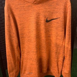 Orange Nike sweater